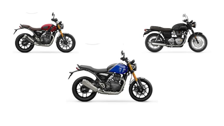 3 motocicletas Triumph para estrenar este 2025; tienen un aspecto atemporal y tecnología moderna