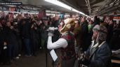 Foto ilustrativa de la nota titulada Bad Bunny sorprende a sus fans en el Metro de Nueva York, uno de los más antiguos en todo el mundo