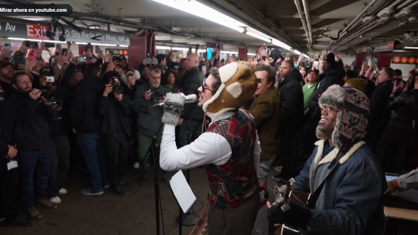Bad Bunny sorprende a sus fans en el Metro de Nueva York, uno de los más antiguos en todo el mundo