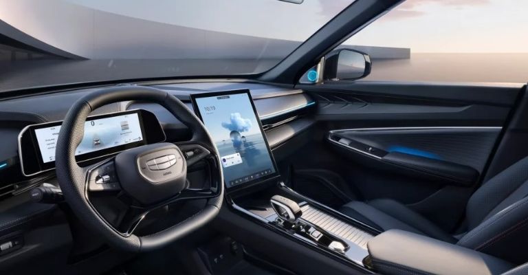 Interior de la Geely Cityray 2025