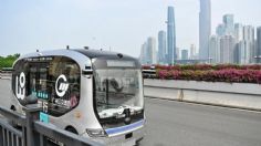 Los vehículos autónomos ya están en China y ya hasta transportan gente, conoce este camión