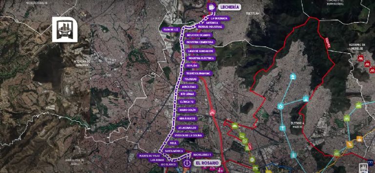 Así sería la Línea 5 del Mexibús