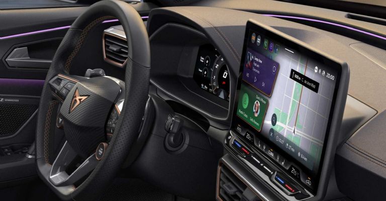 Interior de la Cupra Formentor 2025