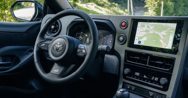 Interior del GR Yaris de Toyota