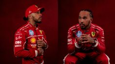 Lewis Hamilton se accidentó en las pruebas privadas de Ferrari en el Circuito Barcelona-Cataluña