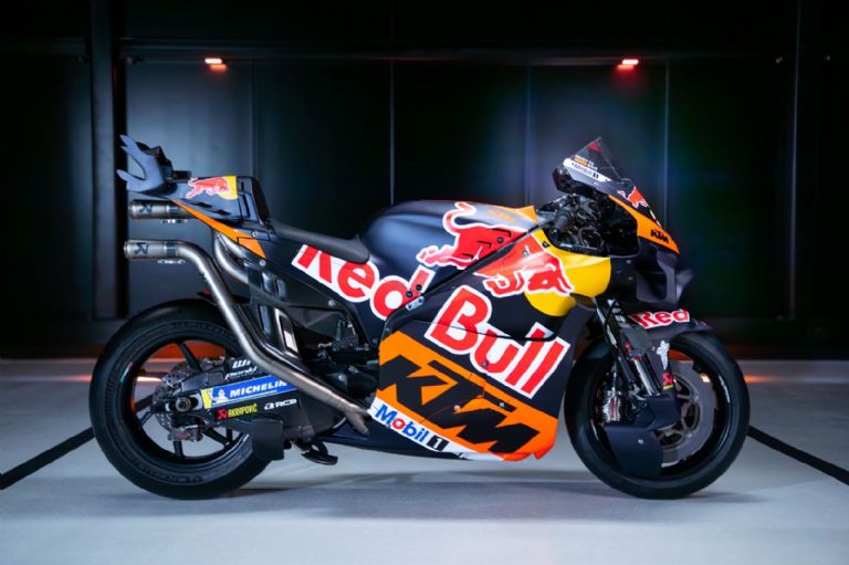 Así es la superbike RC16 de Red Bull KTM