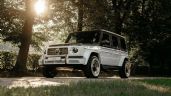 Foto ilustrativa de la nota titulada: Un Mercedes Clase G que tiene polvo de diamante en la pintura