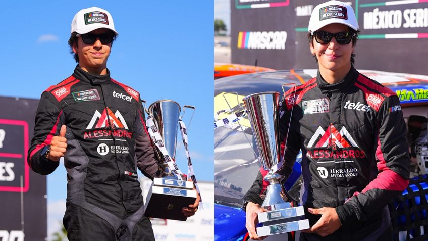 Helio Meza sube al podio en Aguascalientes y clasifica a la final de la NASCAR México Series