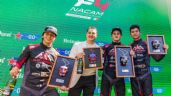Foto ilustrativa de la nota titulada: Pilotos de Alessandros ganando en la F4 de la Formula 1 Gran Premio de la Ciudad de México