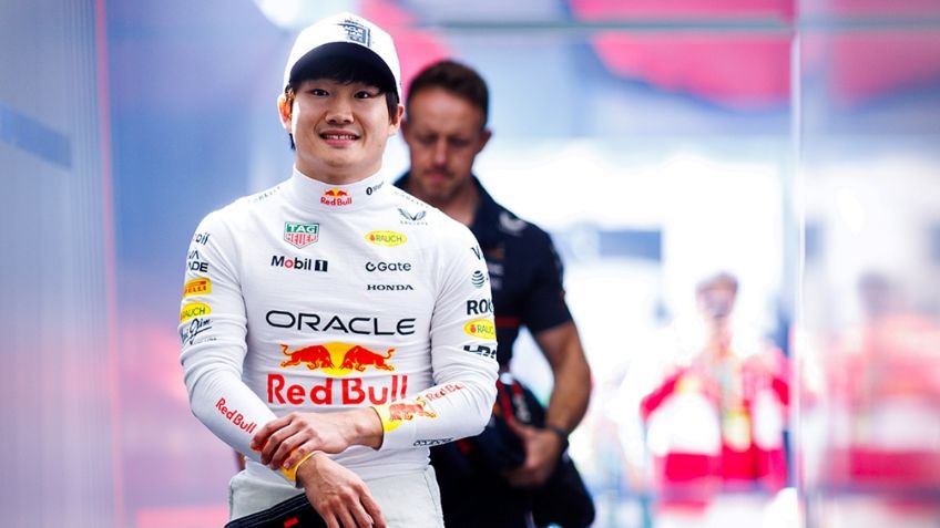 Actuación de Yuki Tsunoda en México impresiona a Red Bull