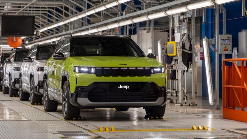 Jeep inicia producción del nuevo Compass en planta de Stellantis Melfi