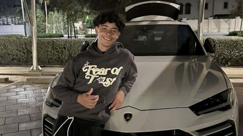 Cristiano Jr. estrena su primer Lamborghini ¡a sus 15 años!