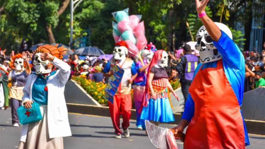Cierres viales y estaciones del Metro afectadas por el Desfile de Día de Muertos 2025 en CDMX