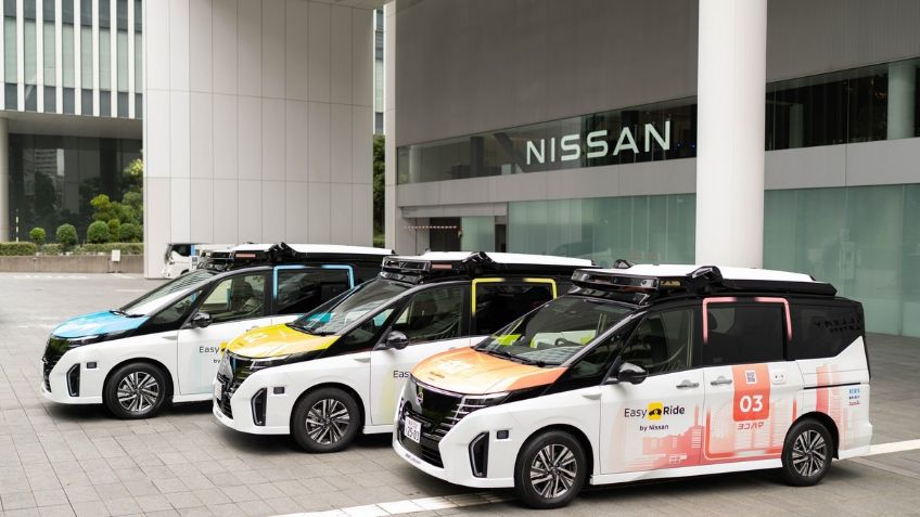 El futuro llega a Yokohama: Nissan Inicia pruebas de servicio con flota de vehículos autónomos