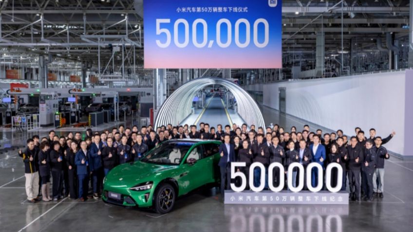 Xiaomi logra el auto 500 mil, apenas van para 20 meses de operación