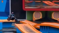 Así fue el accidente de Lurrique Ferrari durante un espectáculo en Brasil