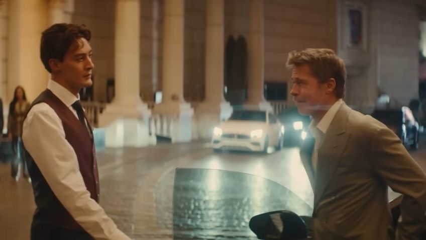 Brad Pitt y George Russell ya probaron el siguiente auto eléctrico deportivo de Mercedes-Benz, tendrá más de 1,000 hp