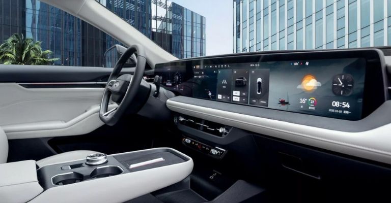 Interior del Ford Mondeo 2026
