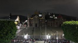 Foto que representa a Peregrinos recorren CDMX rumbo a la Basílica de Guadalupe