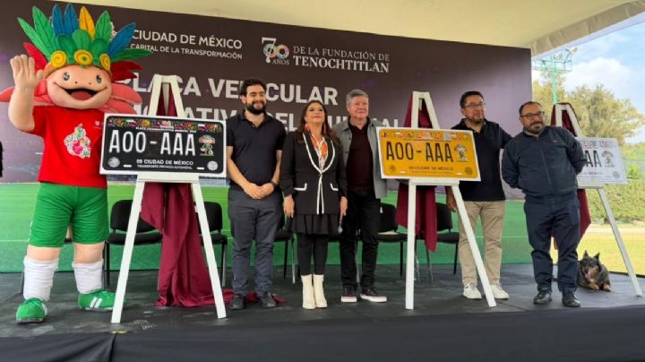 ¿Cuánto costarán las placas conmemorativas de CDMX por Mundial 2026?