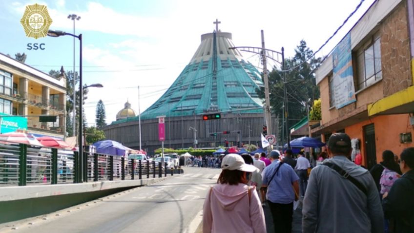 Vialidades afectadas por peregrinación del 12 de diciembre