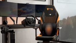 Foto que representa a McLaren revela una silla gamer, es más cara de lo que pensarías