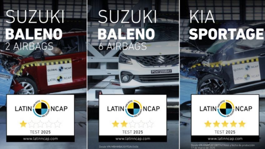 Kia Sportage destaca en nueva entrega de seguridad de Latin NCAP