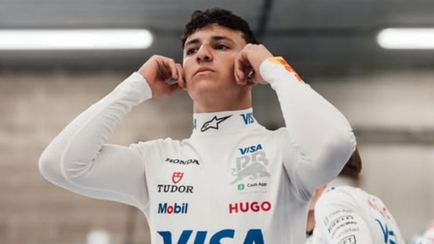 Isack Hadjar sufre su primer accidente con Red Bull en Barcelona