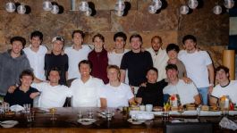 Foto que representa a Pilotos de la F1 celebran su tradicional cena de fin de año