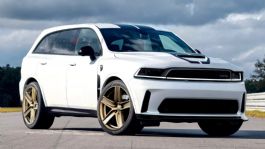 Foto que representa a La futura Dodge Durango podría adoptar elementos del nuevo Challenger
