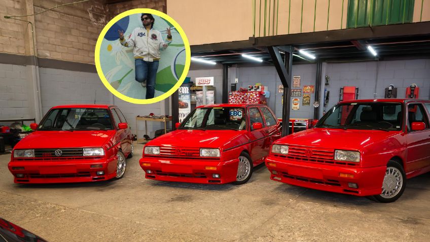 Juanca Salas: El influencer que juntó los únicos tres Golf Rallye G60 en México