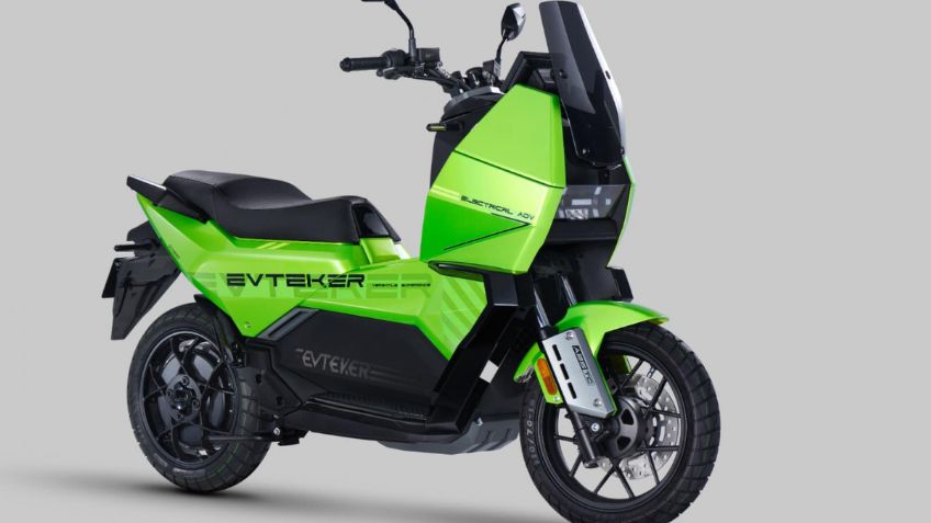 Evteker 01: Este scooter eléctrico es la sensación por su aspecto de motocicleta de trail