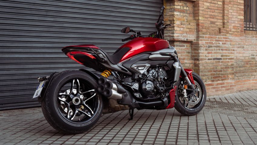 La nueva Ducati XDiavel V4 es elegante y musculosa; cuánto cuesta y en qué colores está disponible