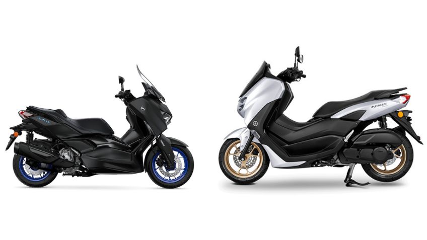 ¿Yamaha XMAX o Yamaha NMAX? Cuál scooter japonés conviene más