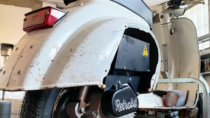¿Vespa de gasolina a scooter 100% eléctrico? Motoveloci lo hace posible con su kit