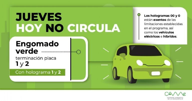 Qué Autos no circulan el jueves 13 de marzo de 2025 en CDMX y Edomex