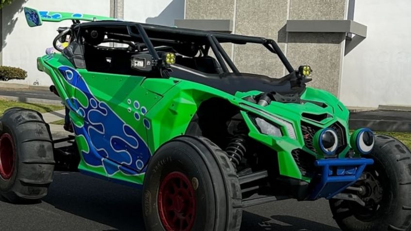 ¿Es el auto radio control de Toy Story? No, pero es un RZR modificado como el juguete de Andy