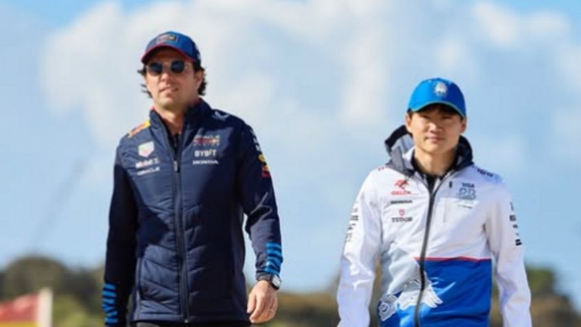 Checo Pérez y Yuki, el piloto mexicano siempre mostró admiración por el japonés