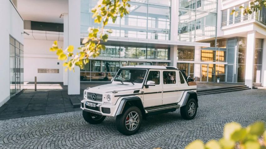 Sólo se harán 99 unidades de esta Maybach G-Wagon, ¡y valdrán 1.5 millones de dólares cada una!