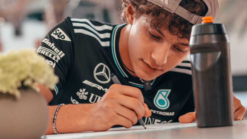 Kimi Antonelli en su primera temporada en F1 rompe récords de Max Verstappen y también intenta concluir sus estudios