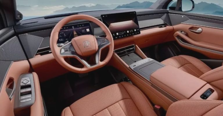 Interior BYD Tang L 2025