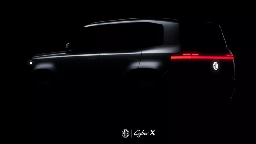 MG Motor Cyber X, un nuevo concepto de SUV eléctrica que se verá en el Auto Show de Shanghái 2025