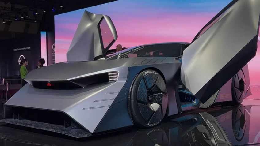 Conoce cómo luce el futuro automotriz según Nissan, ¡parece el nuevo Batimóvil!