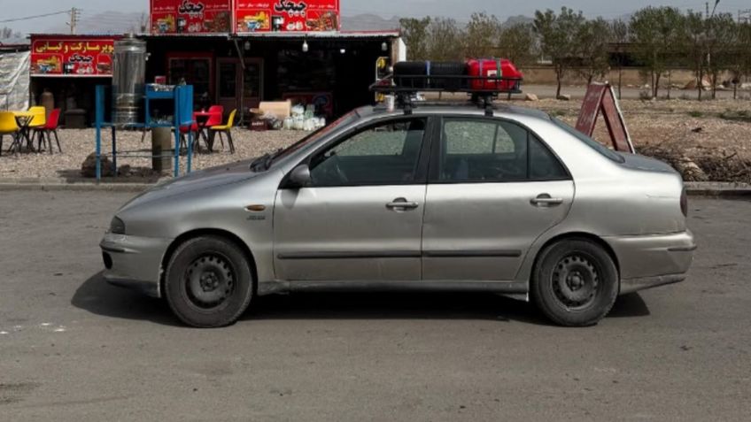 Un FIAT de hace años se pone a prueba con este influencer que lo lleva por 22 países y llegará a Japón