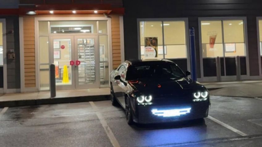 VIRAL: Conoce al Dodge Challenger Hellcat que canta, ¡vaya creatividad!