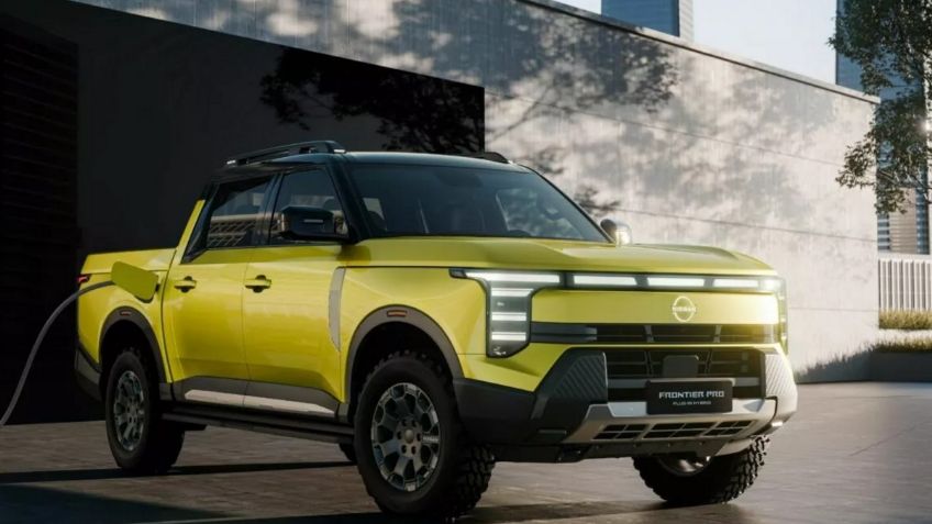Nissan Frontier Pro PHEV, así se ve la pick-up por excelencia electrificada