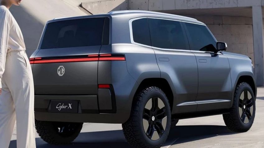 MG Cyber X, un concepto de SUV todoterreno que viene de la mano del diseñador del Veyron