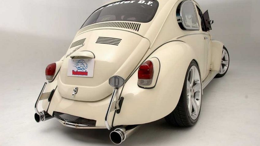 Conoce al Vocho Coquette, ¡tiene pestañas y se ve divino!