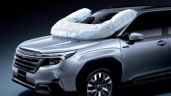 Foto ilustrativa de la nota titulada: Subaru innova con un sistema de seguridad para ciclistas; se trata de un airbag exterior
