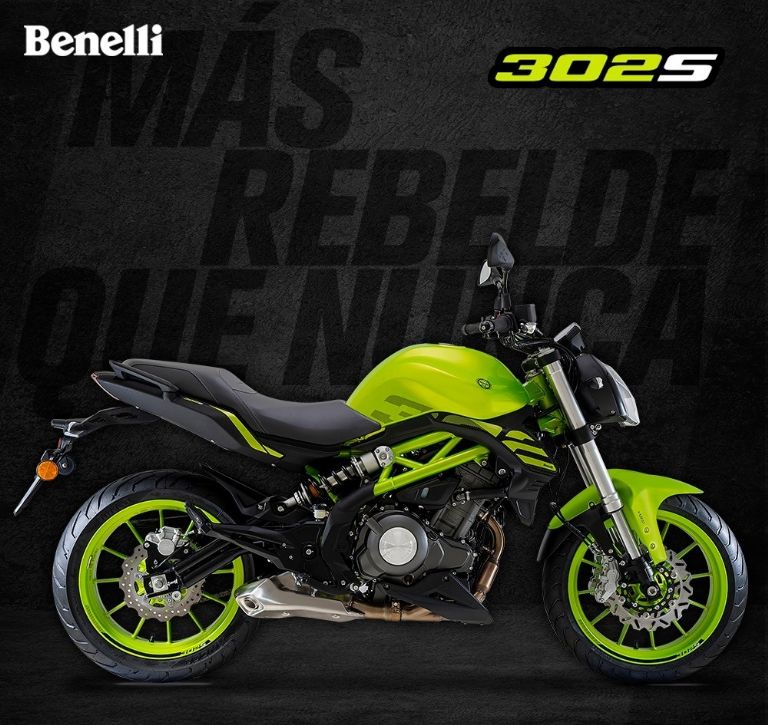 Características y datos técnicos de la moto Benelli 302S
